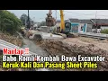 Download Lagu Mantap‼️Babe Romli Kembali Bawa Excavator Keruk Kali Dan Pasang Sheet Piles Kali Ulu