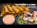TEQUENOS DE LOMO SALTADO 2 Salsas - Lo Que No Debe Faltar En Reuniones Familiares Fiestas Abelca