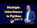 MULTIPLE INHERITANCE PART-2 PYTHON logicbits8506