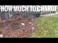 How Much Should I Charge for SMALL Landscaping Jobs
