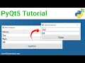 How to pass data from one window to another PyQt5 Tutorial