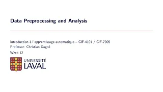 12 1 Data preprocessing