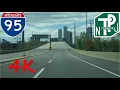 New Jersey Turnpike Exit Junction inbound 4K
