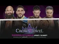 WWE Crown Jewel 2024 Custom Match Card Template PSD LINK IN DESCRIPTION