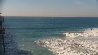 Surfline cam rewind raw footage Oct-Dec 2022 - Oceanside and Swamis