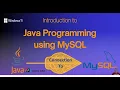 Java Programming Tutorial Connecting to MySQL Database on Windows 11 - Part
