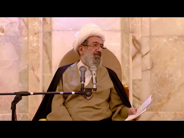 ⁣سماحة اية الله الشيخ باقر الايرواني - المحاضرة الاخلاقية / 7رجب- 1446 / 8- 1- 2025