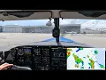 IFR Flight Plans In-flight Diversions - St Augustine to Pensacola w Summer Storms ATC