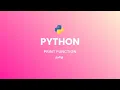 EP - 01 Python Print Function Tamil Python for beginners