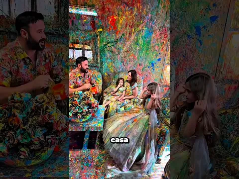 Esta Famillia Tiene Una Casa Muy Colorida 😲