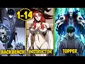 1-14 Awakened as necromancer he becomes a god starting with skeleton clone manhwa recap