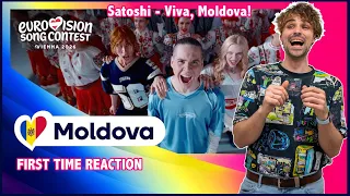 satoshi viva moldova first time hearing reaction eurovision2026