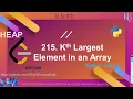 215 kth Largest Element in an Array