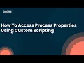 How To Access Process Properties Using Custom Scripting