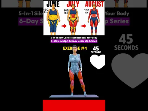 The 5-In-1 Silent Cardio That Reshapes Your Body - 20-Min Standing