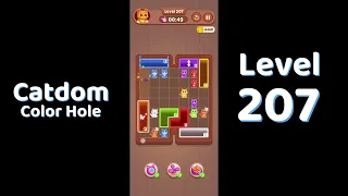 Catdom Color Hole Level 207 Screenshot