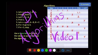 Decision 1 - Algorithms