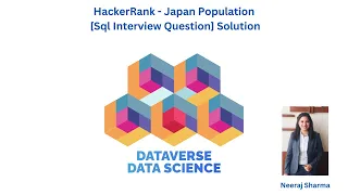 HackerRank - Japan Population Sql Interview Question Solution