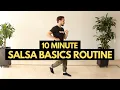 10 Minute Salsa Basic Steps Practice Routine You Can Do Solo at Home