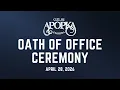 City of Apopka Oath of Office on April 28 2026