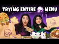 Trying ENTIRE MENU of Taco Bell newly launched menu