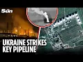 Download Lagu Ukrainian forces bomb key Russian fuel pipeline station setting it ablaze