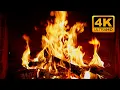 Download Lagu FIREPLACE 4K 🔥 Fireplace video with Burning Logs \u0026 Fire Sounds. Christmas Fireplace