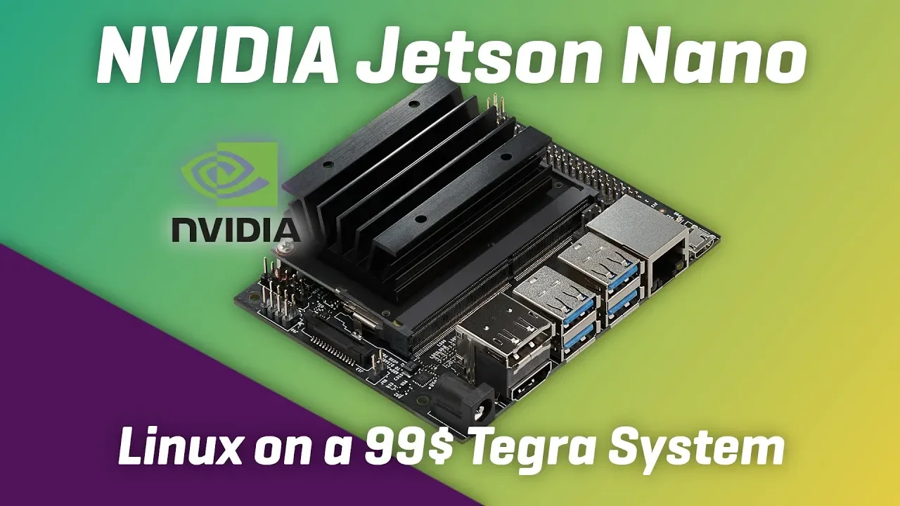 Nvidia Jetson Nano - the 99$ Tegra Computer running Linux