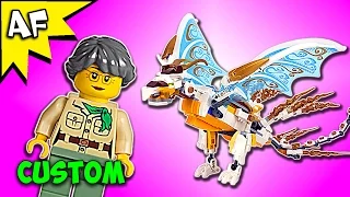 Custom Lego Ninjago MISAKO's DRAGON Rebrick 41179+70734 Speed Build
