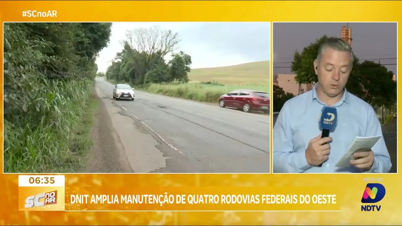 Dnit vai ampliar a manutenção em quatro rodovias federais do oeste