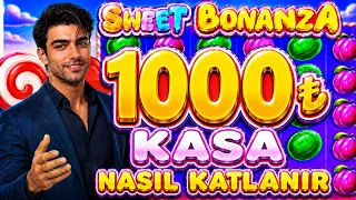 SWEET BONANZA KÜÇÜK KASA | 1000₺ KASA NASIL KATLANIR | SLOT OYUNLARI | SLOT TAKTİK#sweet#slot#casino