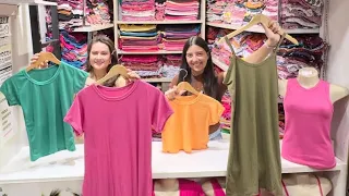 Compra direto da fábrica /  blusas e regatas a partir de 9 reais