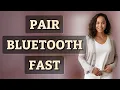 How Do You Quickly Pair Bluetooth Headphones with Samsung TVs