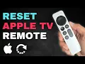 How to Reset Apple TV 4K Remote
