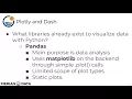 Interactive Python Dashboards with Plotly and Dash Plotly and Dash Overview