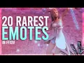 The Rarest Emotes in FFXIV Unobtainables Obtainables FFXIV Showcase FFXIV