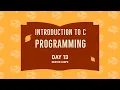 C Programming Day13 Nested Loops