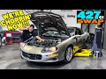First Fire Up 427ci Swapped 4th Gen Camaro SS