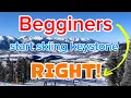 A skiing itinerary to keystone for beginners