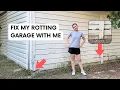 Download Lagu Repareer mijn rottende garage samen met mij | Renee renoveert