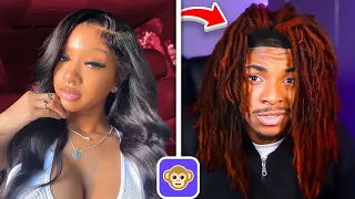 I Tried Pulling Baddies After Dyeing My Freeform Dreads Monkey App