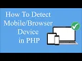 Download Lagu How to Detect Mobile/Tablet Device in PHP | Server - Http user agent