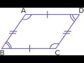 Finding unknown angles in a parallelogram