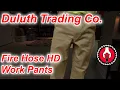 Duluth Trading Co Fire Hose Work Pants