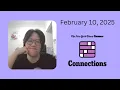 NYT Connections No 610 February 10 2025