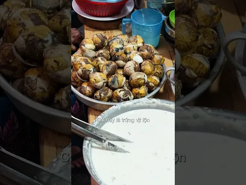 Vịt lộn nhưng bị chiên chín?