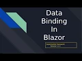 Databinding in Aspnet Blazor