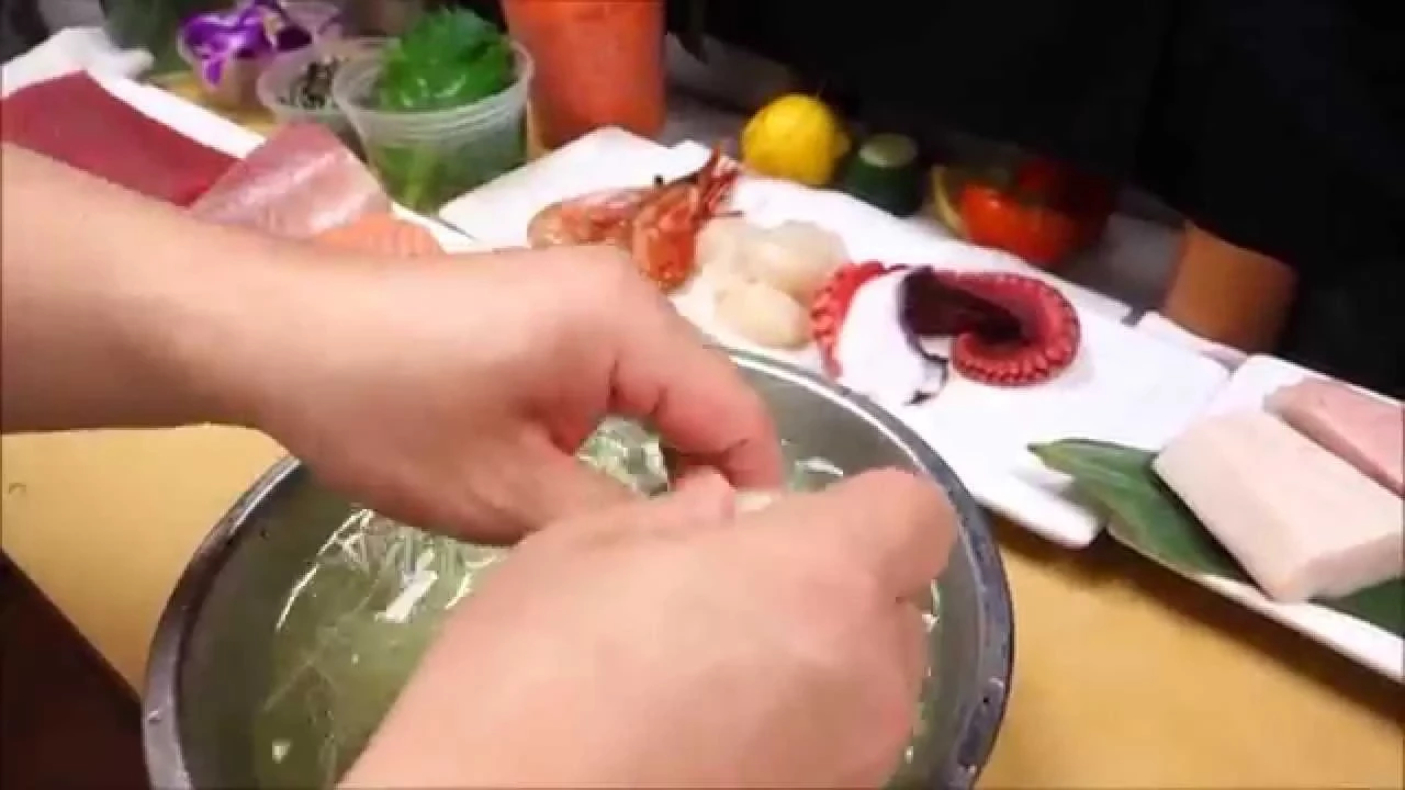 A Special Sashimi Plate - How To Make Sushi Series