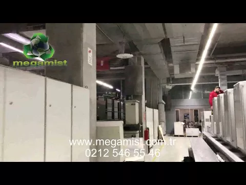 معاينة فيديو MEGAMIST: Fabrika Sisleme ve Nemlendirme
