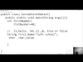 Java Variables In details in Urdu Hindi